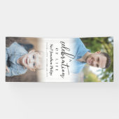 Banderoles Une fête de la vie Deux photos (Horizontal)