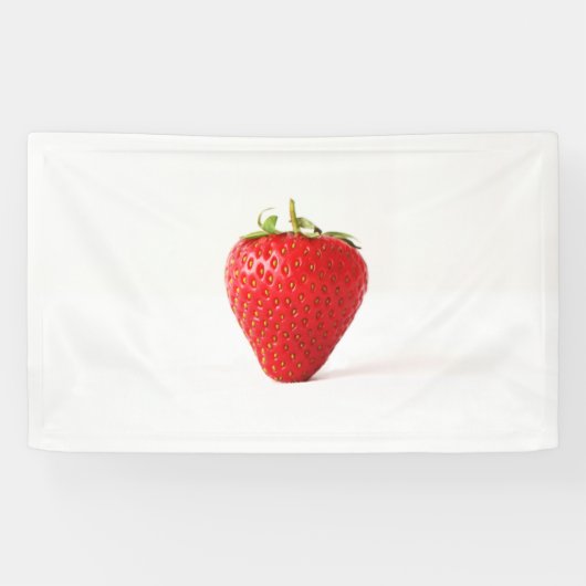 Banderoles Une fraise rouge bnrcnm (Horizontal)