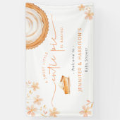 Banderoles Une Petite Tarte À La Cutie Est En Train De Cuire  (Vertical)