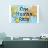 Banderoles Une race humaine (Salon professionnel)