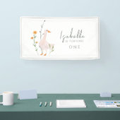 Banderoles Une sotte fête de l'oie Anniversaire Minimalisme C (Salon professionnel)