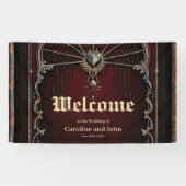 Banderoles Une touche de magie gothique, (Horizontal)