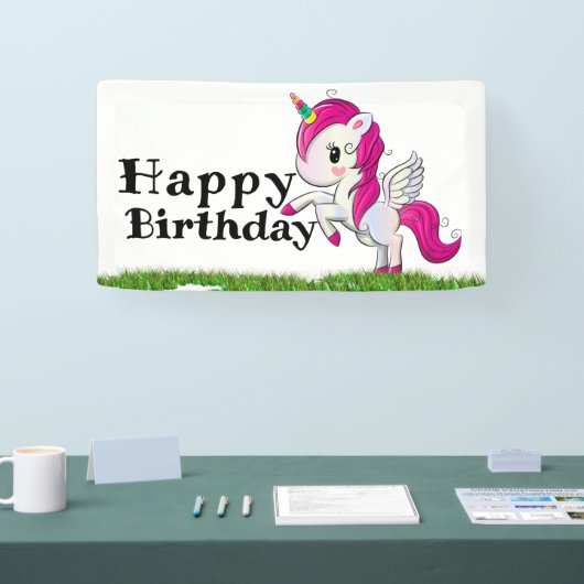 Banderoles Unicorne (Salon professionnel)
