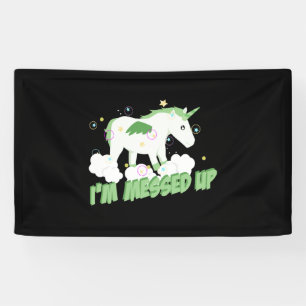 Banderoles Unicorne joueuse