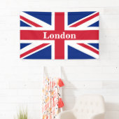 Banderoles Union Jack London ~ Drapeau britannique (En situation)
