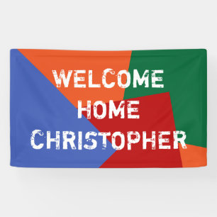 Banderoles Uniquement couleur GEO bleu rouge vert orange
