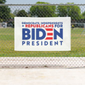 Banderoles United with Biden (En situation)