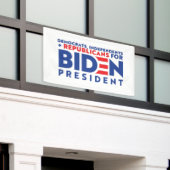 Banderoles United with Biden (Bâtiment extérieur)