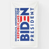 Banderoles United with Biden (Vertical)
