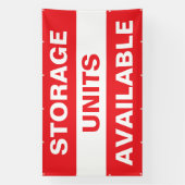 Banderoles Unités de stockage disponibles  (Verticale)