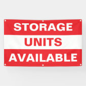 Banderoles Unités de stockage disponibles  (Horizontal)