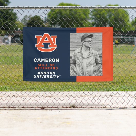 Banderoles Université d'Auburn | Future Auburn Grad (En situation)
