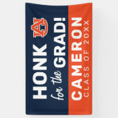 Banderoles Université d'Auburn | Graduation (Vertical)