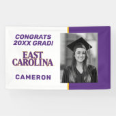 Banderoles Université de Caroline de l'Est | Caroline de l'Es (Horizontal)