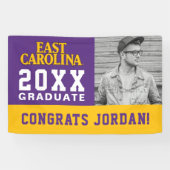 Banderoles Université de Caroline de l'Est | Caroline de l'Es (Horizontal)