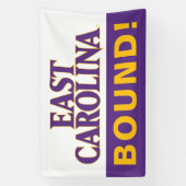 Banderoles Université de Caroline de l'Est | Caroline de l'Es (Verticale)