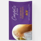 Banderoles Université de Caroline de l'Est | Logo de l'écu (Vertical)