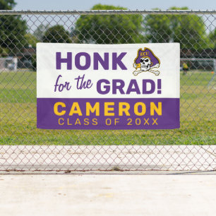 Banderoles Université de Caroline de l'Est   Pirates écus