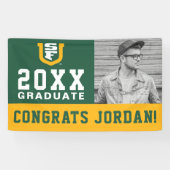 Banderoles Université de San Francisco | Diplômé (Horizontal)