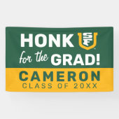 Banderoles Université de San Francisco | Miel pour la fin (Horizontal)