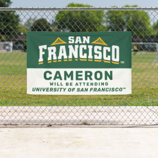 Banderoles Université de San Francisco | Sera présent