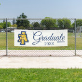 Banderoles Université d'État A&T de Caroline du Nord | Un log (En situation)