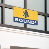 Banderoles Université d'État A&T de Caroline du Nord | Un log (Bâtiment extérieur)