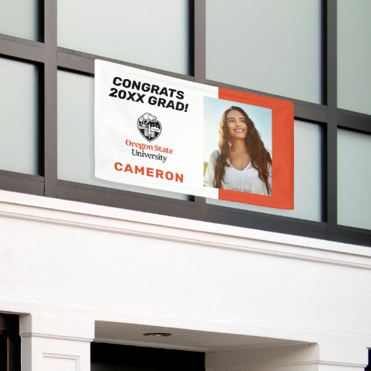 Banderoles Université d'État de l'Oregon (Bâtiment extérieur)