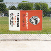 Banderoles Université d'État de l'Oregon (En situation)