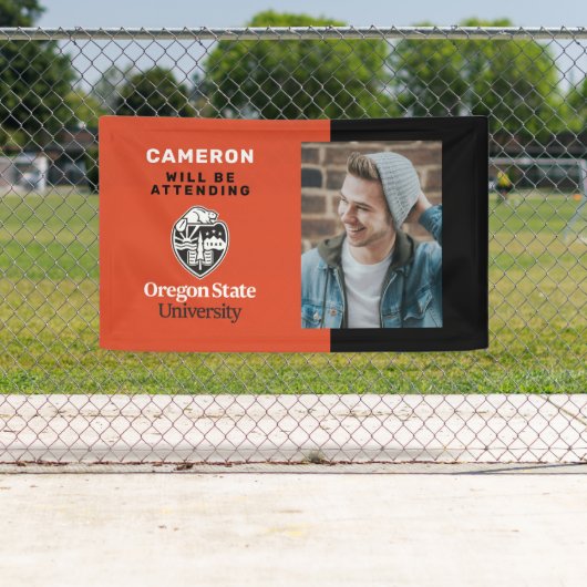 Banderoles Université d'État de l'Oregon (En situation)