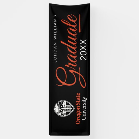 Banderoles Université d'État de l'Oregon (Vertical)