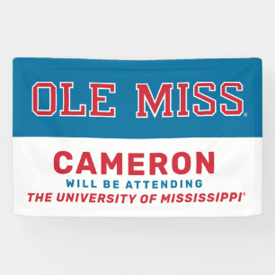 Banderoles Université du Mississippi   Ole Miss Wordmark