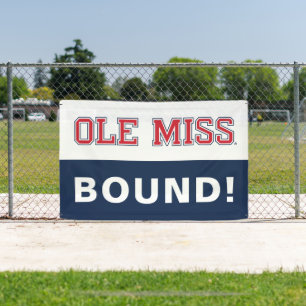 Banderoles Université du Mississippi   Ole Miss Wordmark