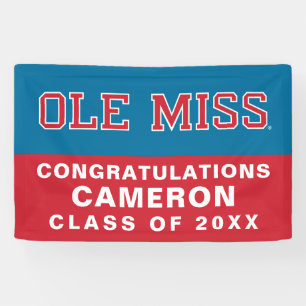 Banderoles Université du Mississippi   Ole Miss Wordmark