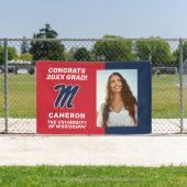 Banderoles Université du Mississippi | Script M (Insitu)