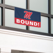 Banderoles Université du Mississippi | Script M (Bâtiment extérieur)