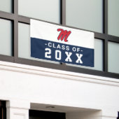 Banderoles Université du Mississippi | Script M (Bâtiment extérieur)