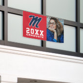 Banderoles Université du Mississippi | Script M (Bâtiment extérieur)