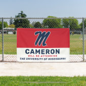 Banderoles Université du Mississippi | Script M (Insitu)