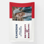 Banderoles Université du Mississippi | Type de bloc (Verticale)