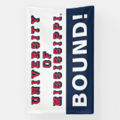 Banderoles Université du Mississippi | Type de bloc (Verticale)