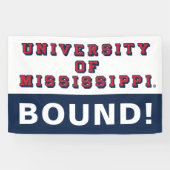 Banderoles Université du Mississippi | Type de bloc (Horizontal)