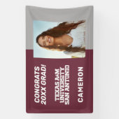 Banderoles Université Texas A&M de San Antonio (Verticale)