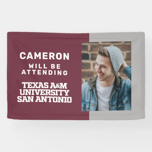 Banderoles Université Texas A&M de San Antonio (Horizontal)