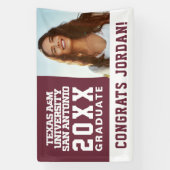 Banderoles Université Texas A&M de San Antonio (Verticale)