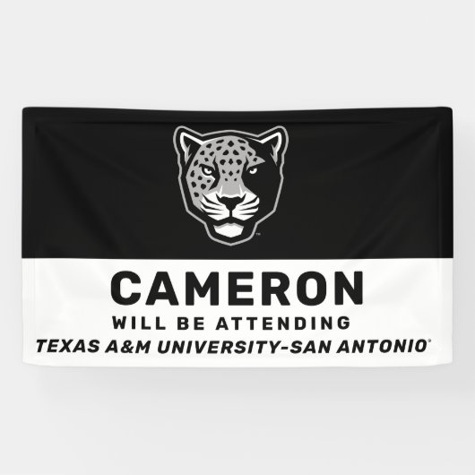 Banderoles Université Texas A&M de San Antonio | Jaguars (Horizontal)