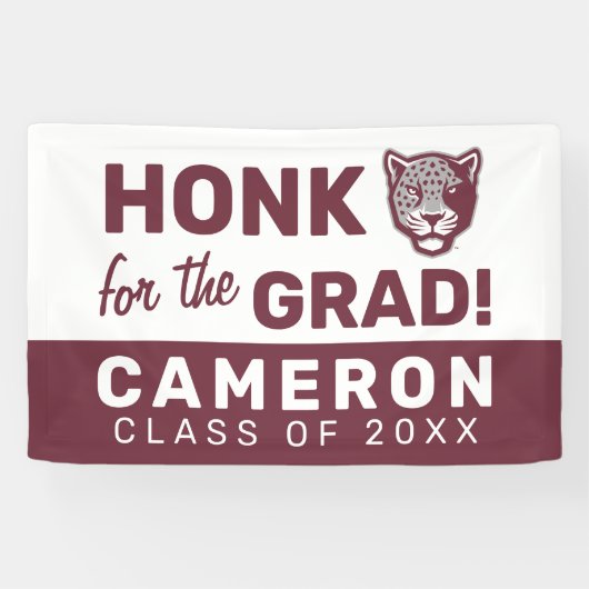 Banderoles Université Texas A&M de San Antonio | Jaguars (Horizontal)