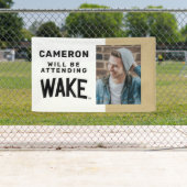 Banderoles Université Wake Forest | Arche de réveil (En situation)