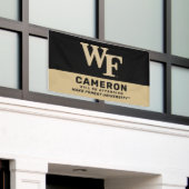 Banderoles Université Wake Forest | WF (Bâtiment extérieur)