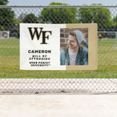 Banderoles Université Wake Forest | WF (En situation)